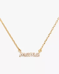 Mama Said Pave Pendant