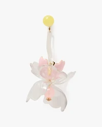 Bright Orchid Statement Earrings