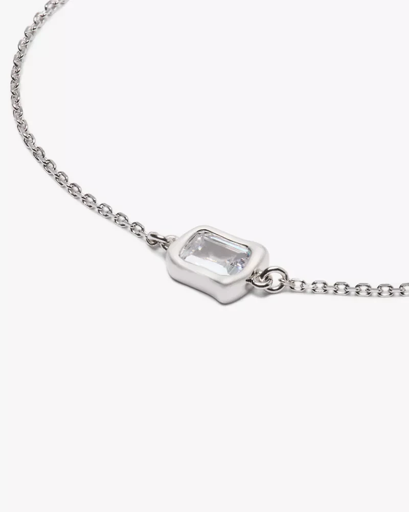 Molten Glass Solitaire Bracelet