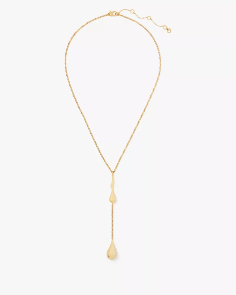 Molten Lariat Necklace