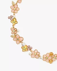 Pastel Petals Statement Necklace