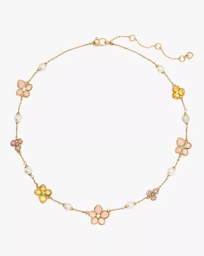 Pastel Petals Scatter Necklace