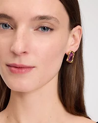 Molten Glass Statement Studs