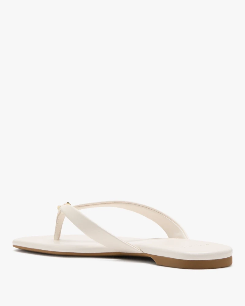 Spade Flower Flip Flops