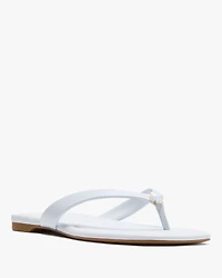 Spade Flower Flip Flops