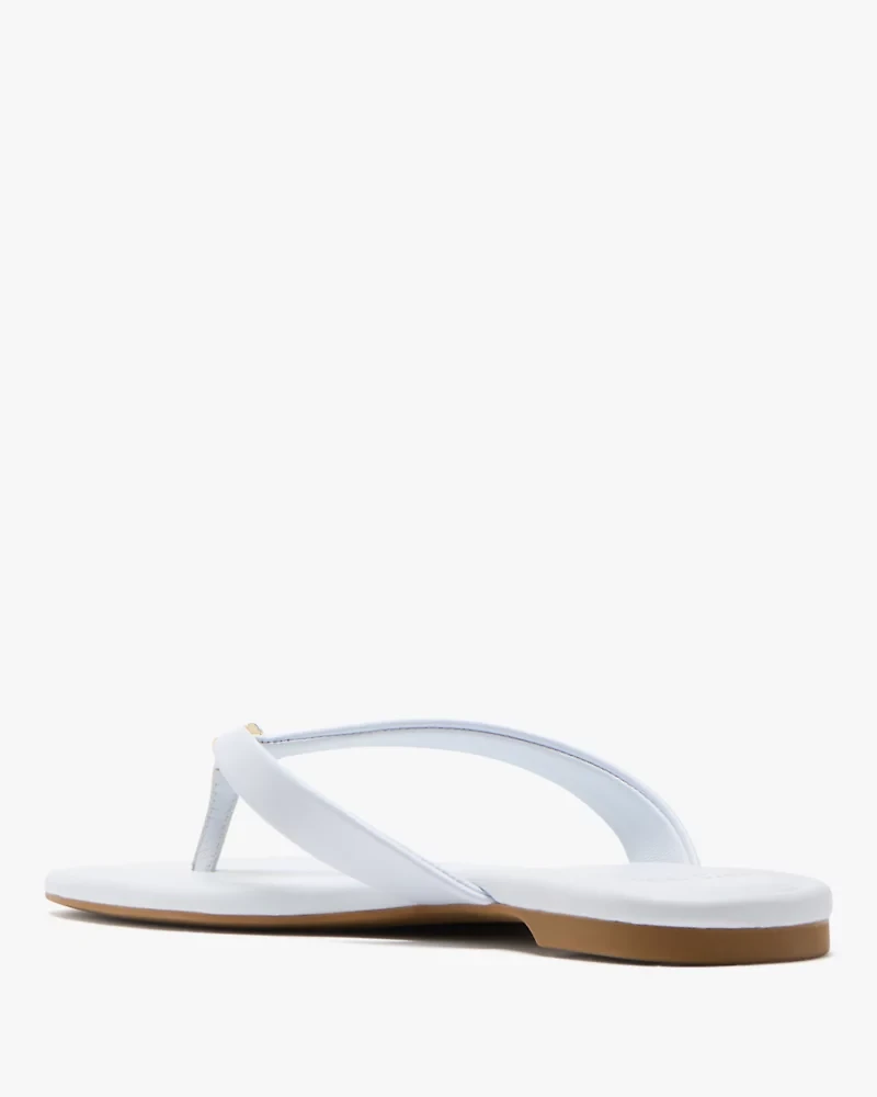 Spade Flower Flip Flops