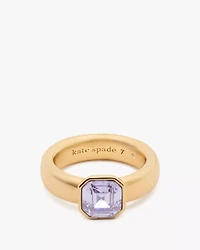Keep Sparkling Asscher Ring