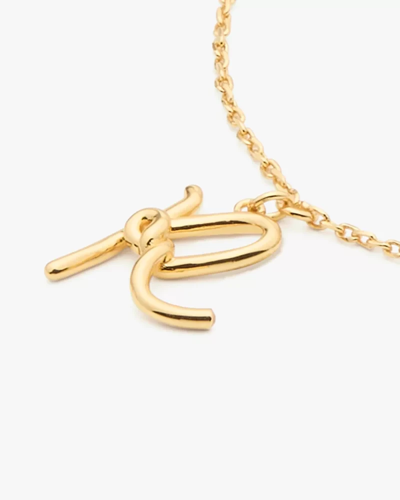 Initial Script Bracelet