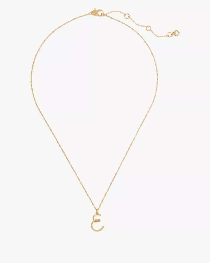 Initial Script E Pendant