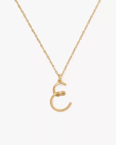 Initial Script E Pendant