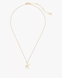 Initial Script K Pendant