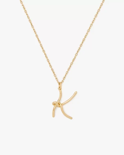 Initial Script K Pendant
