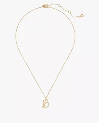 Initial Script B Pendant