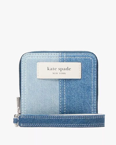 Label Small Compact Wristlet