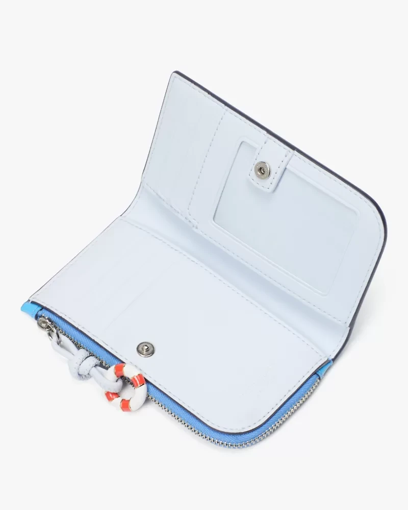 Devin Patent Small Bifold Wallet