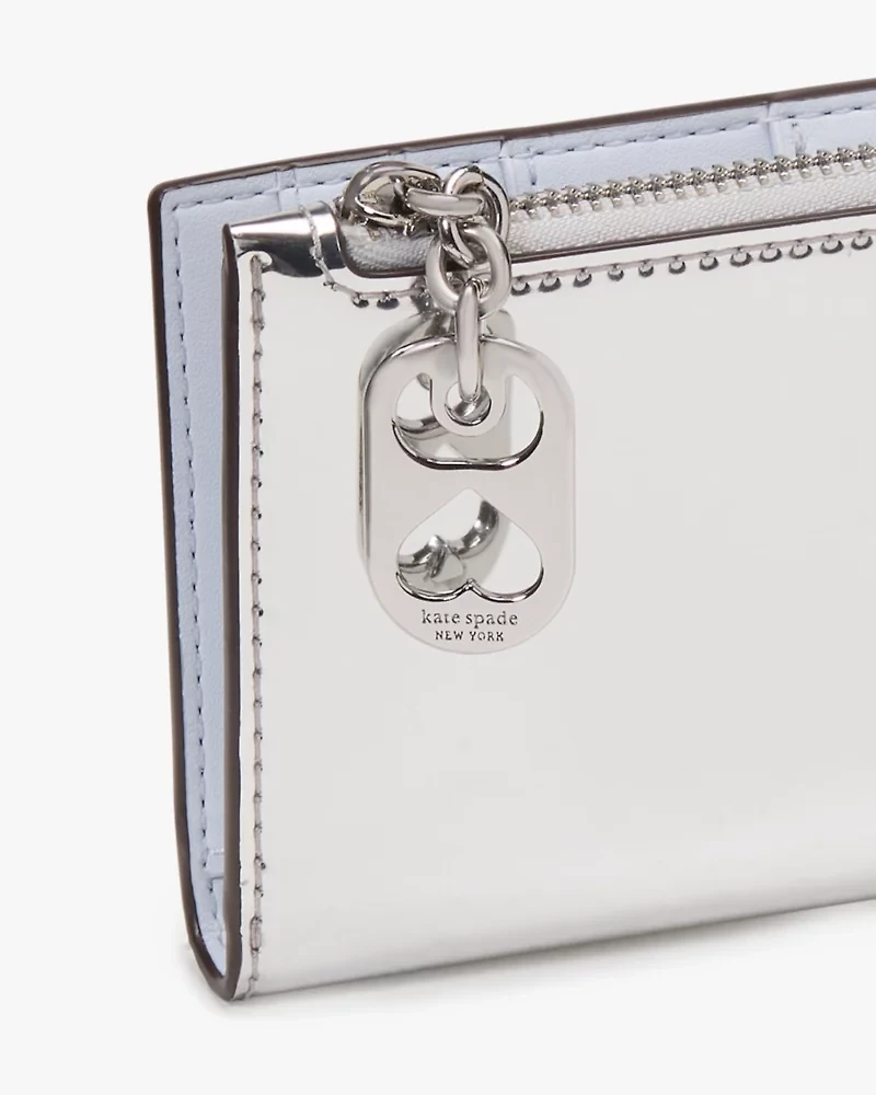 Devin Patent Small Bifold Wallet