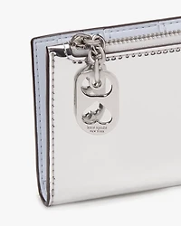 Devin Patent Small Bifold Wallet