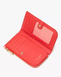 Devin Pop Trim Small Bifold Wallet