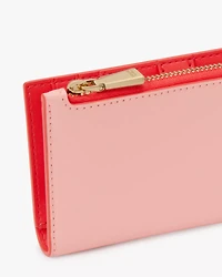 Devin Pop Trim Small Bifold Wallet
