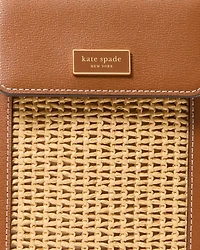 Serena Straw Phone Crossbody Bag