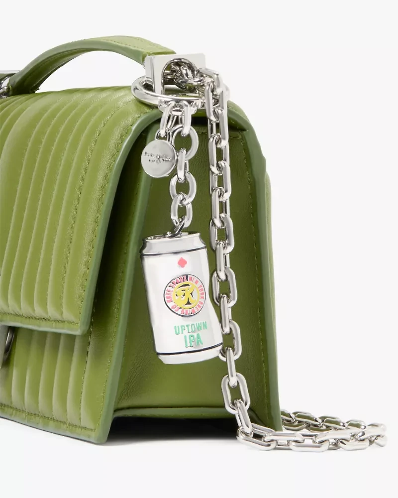 Snack Time Metal Bag Charm