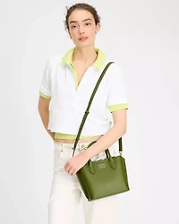 Suite Scalloped Crossbody Tote