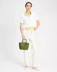 Suite Scalloped Crossbody Tote
