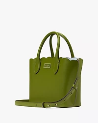 Suite Scalloped Crossbody Tote