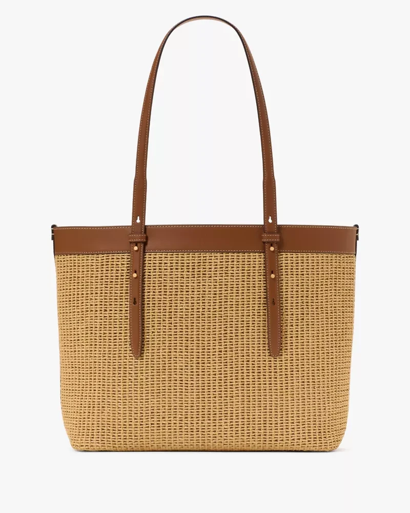 Do It All Straw Large Tote Bag