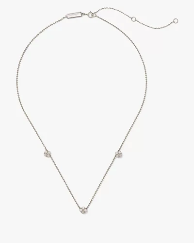 Kate Spade Fine Time To Shine Diamond Flower Necklace