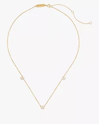 Kate Spade Fine Time To Shine Diamond Flower Necklace