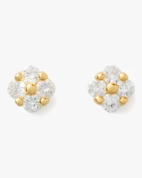 Kate Spade Fine Time To Shine Diamond Flower Studs