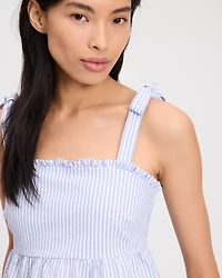 Seersucker Tiered Top