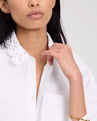 Daisy Eyelet Shirt