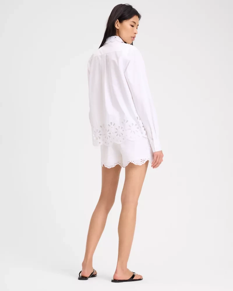 Daisy Eyelet Shirt