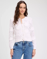 Daisy Crochet Cardigan