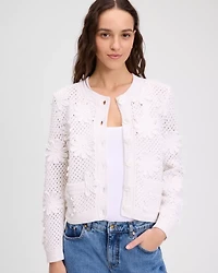 Daisy Crochet Cardigan