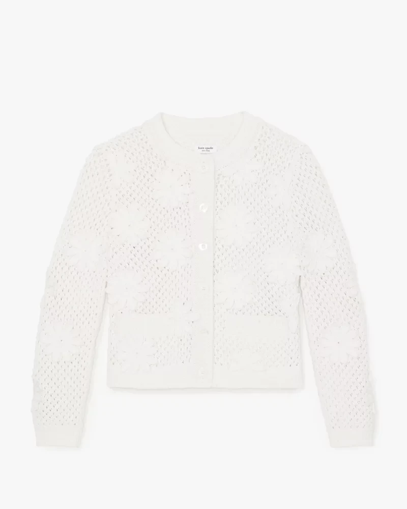 Daisy Crochet Cardigan