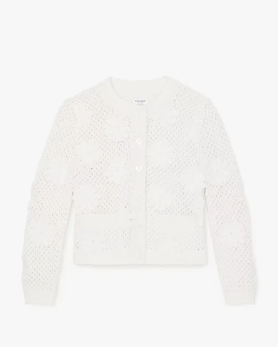 Daisy Crochet Cardigan
