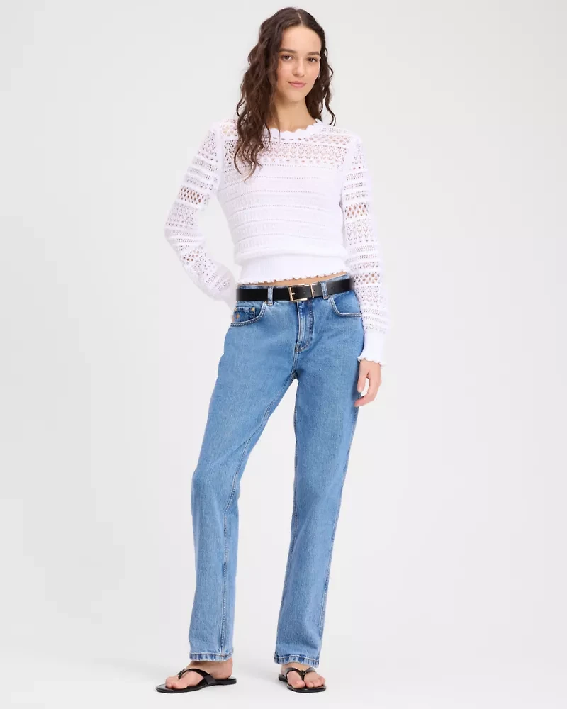 Scallop Lace Sweater