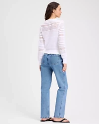 Scallop Lace Sweater