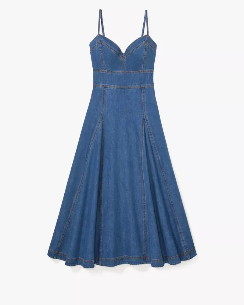Denim Midi Dress