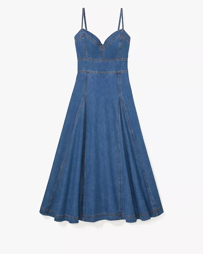 Denim Midi Dress