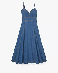 Denim Midi Dress
