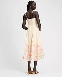 Whimsical Garden Midi Dress