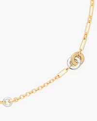 Interlock Long Necklace