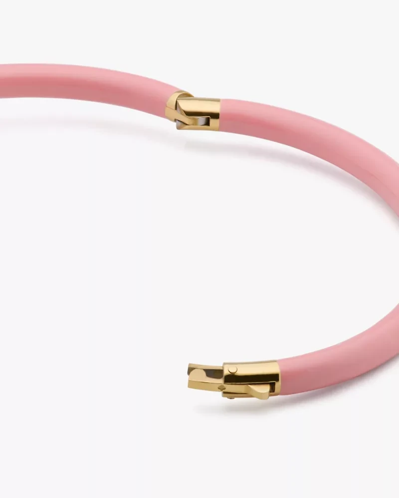 Double Knot Pave Hinged Bangle