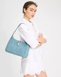 Deco Denim Hobo Bag
