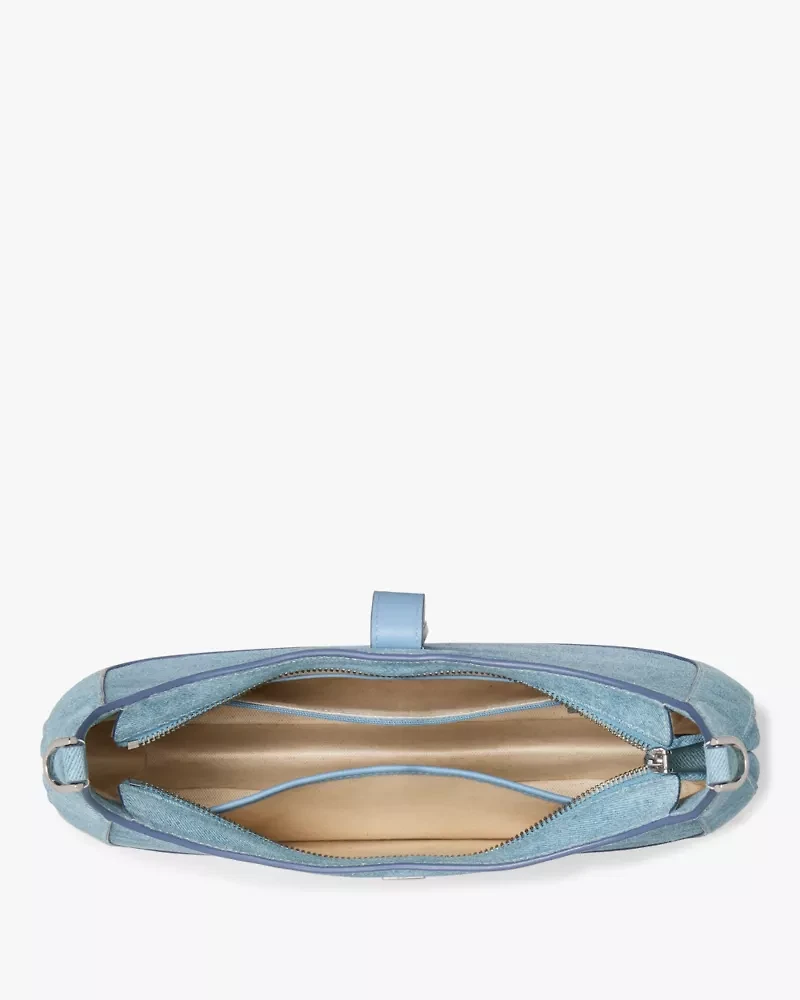 Deco Denim Hobo Bag
