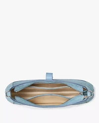 Deco Denim Hobo Bag